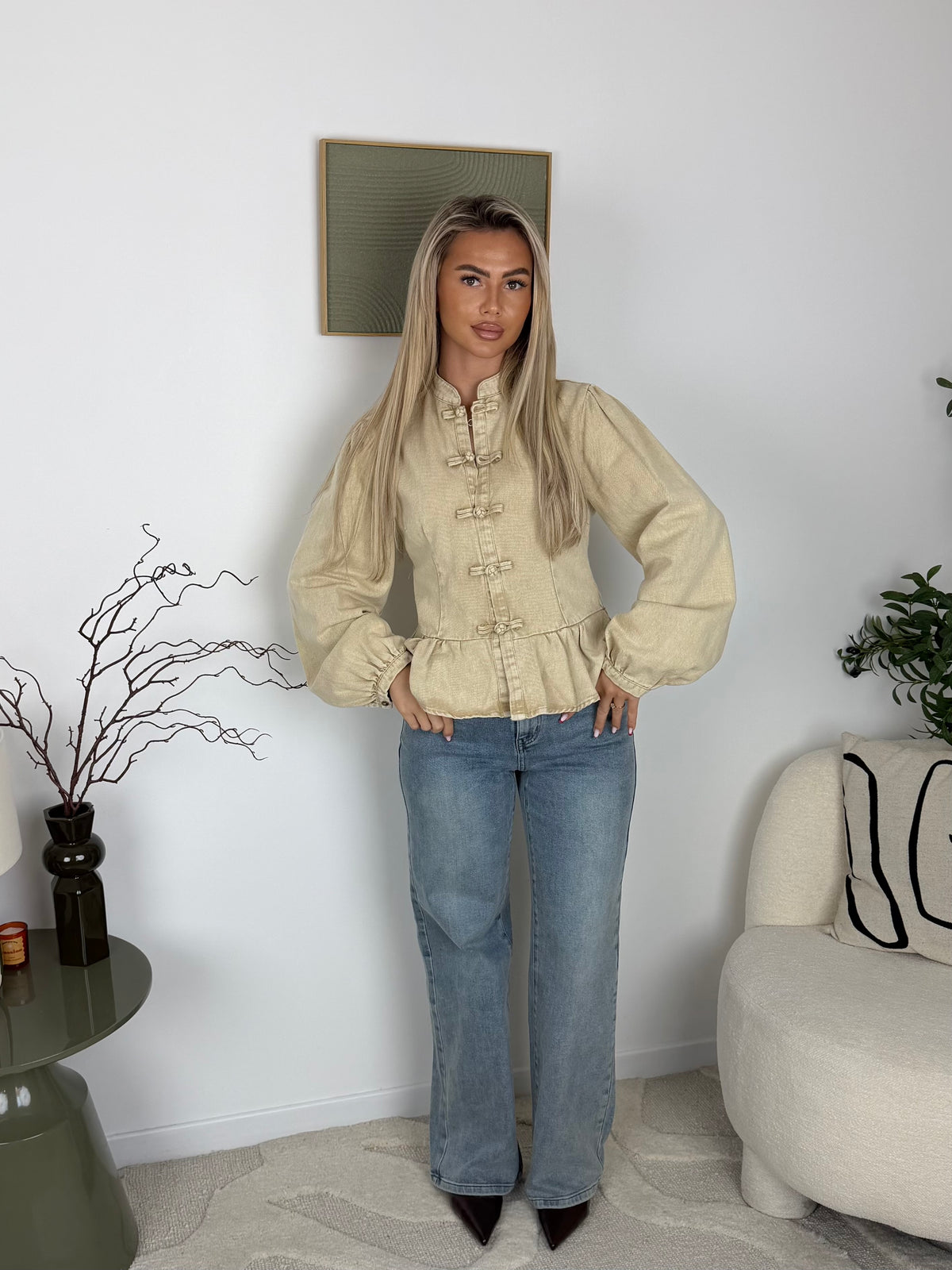 BLOUSE DENIM ALINE