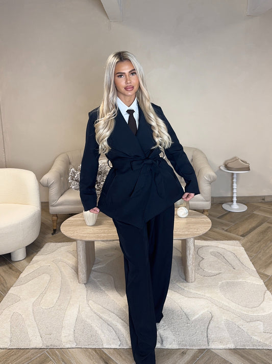 ENSEMBLE TAILLEUR MARINE