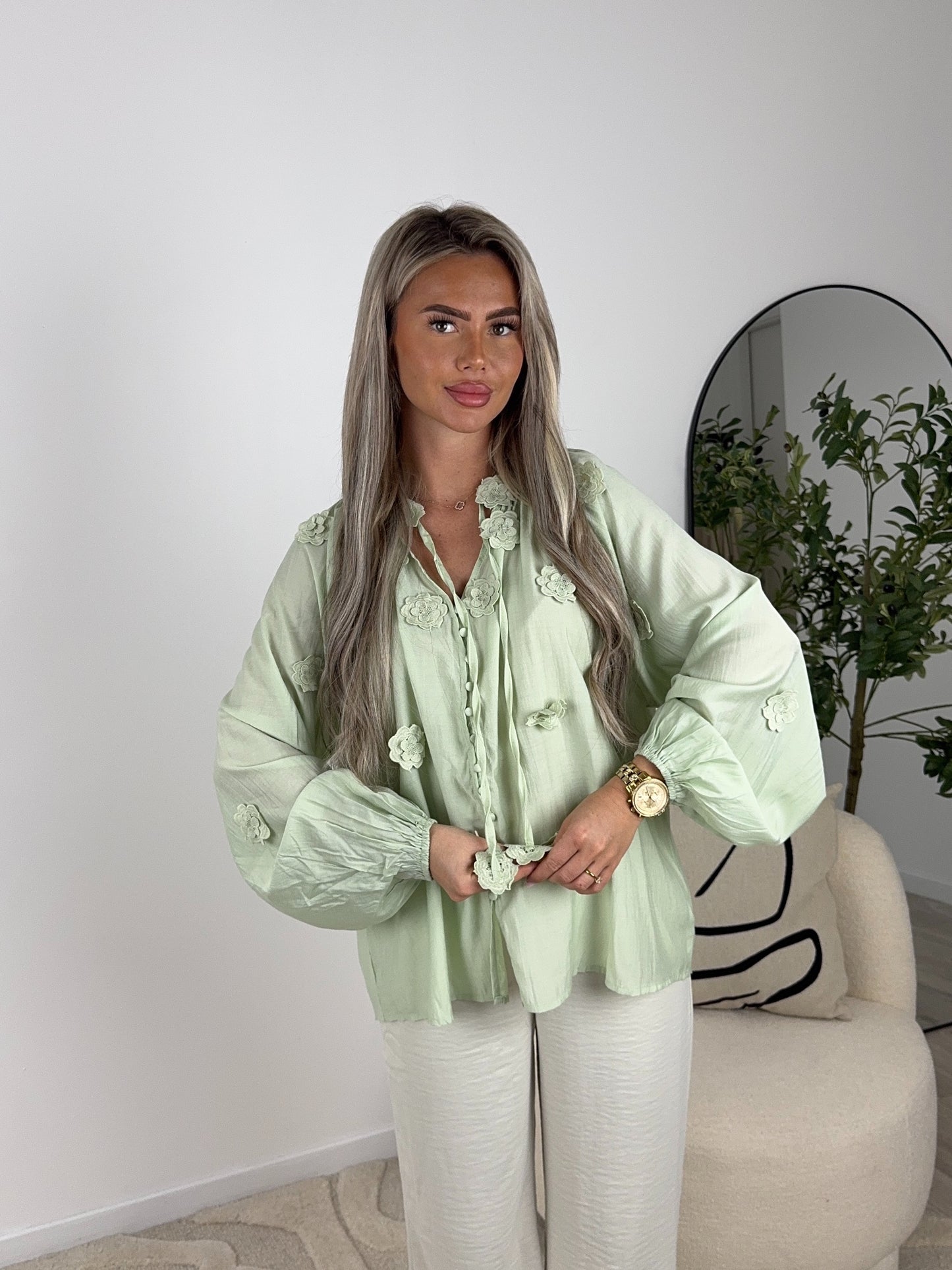 CHEMISE FLORE