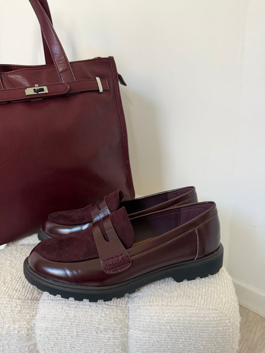 MOCASSIN BURGUNDY