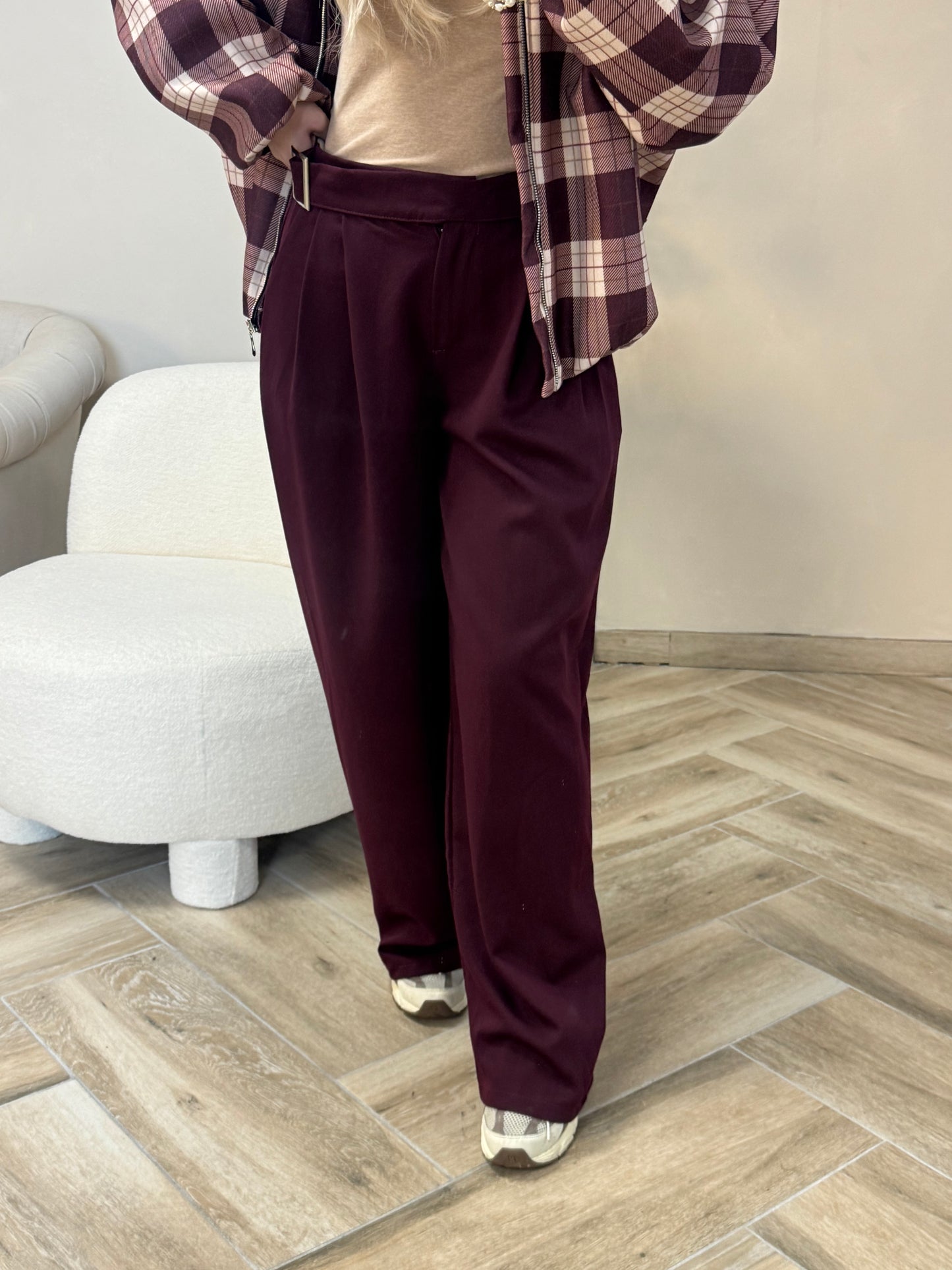 PANTALON BURGUNDY