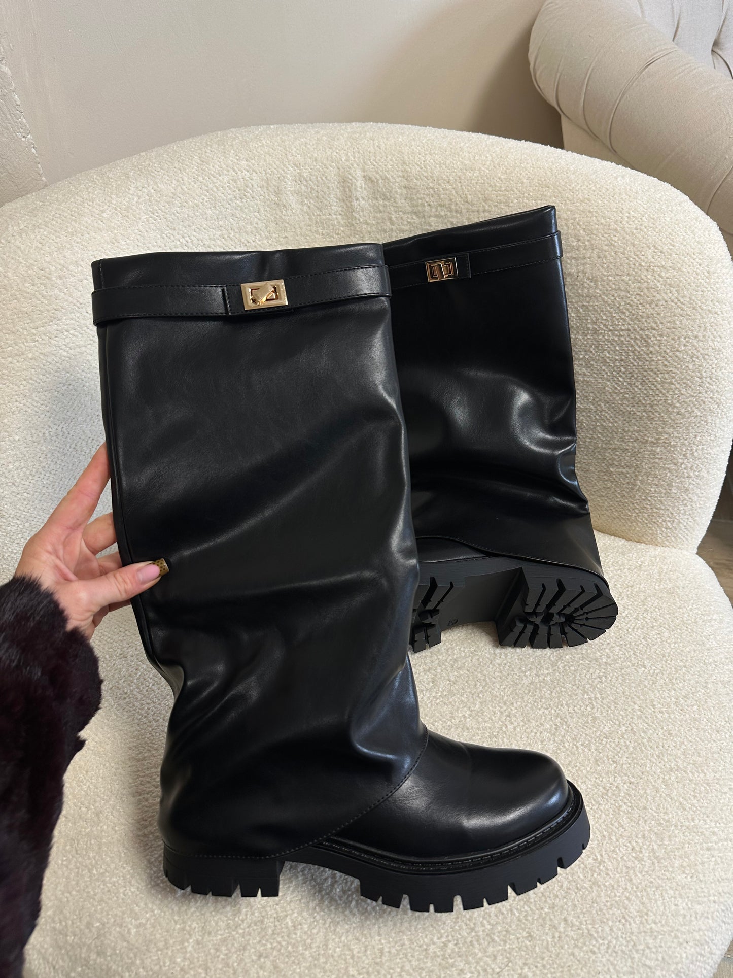BOTTES REVERS NOIR