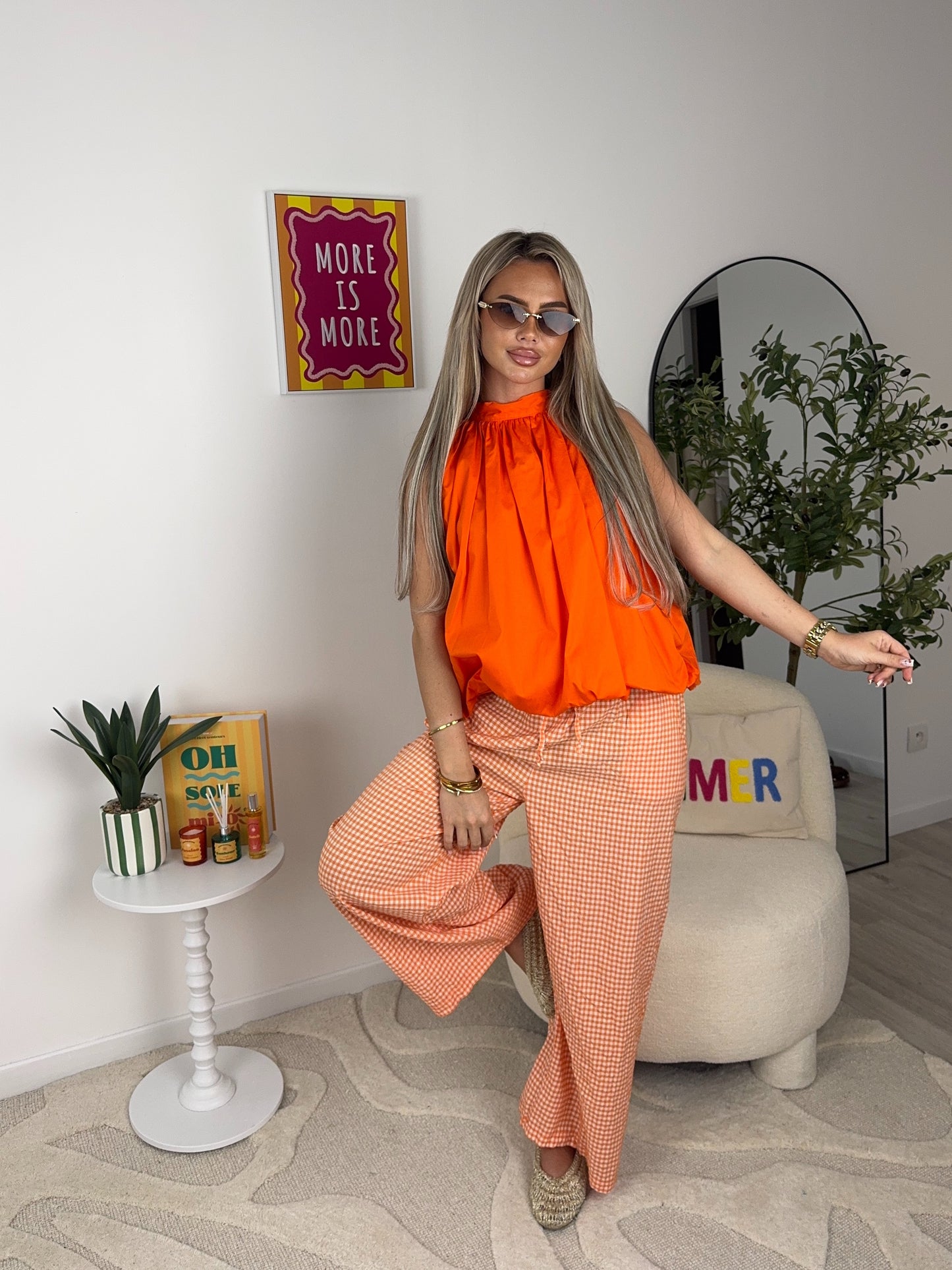 BLOUSE ORANGE