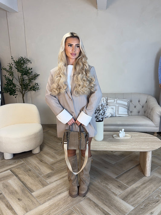 BLAZER CAM (bleu ou beige )